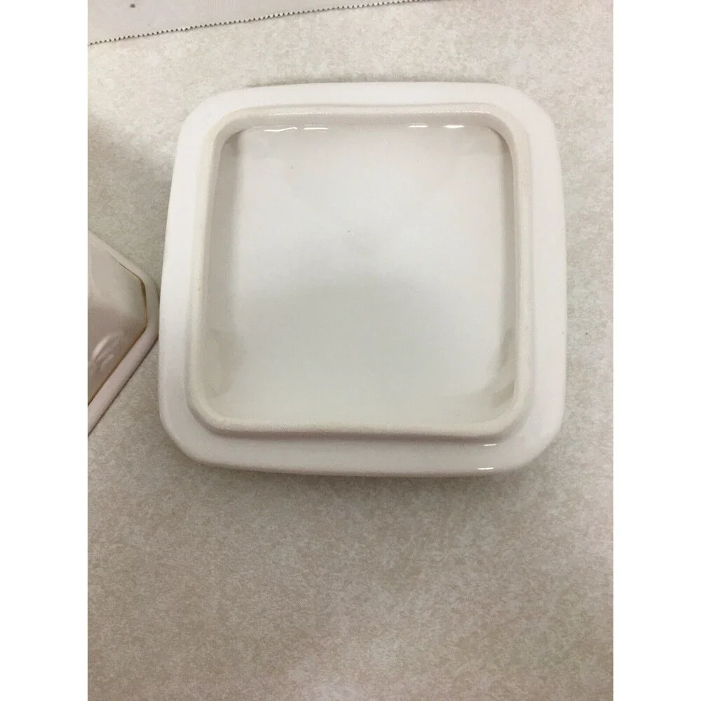 Paul Sebastian PS 1996 Limited Edition Ivory And Gold Trimmed  Trinket Box